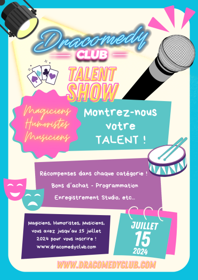 AFFICHE_AUDITIONS_DRACOMEDYCLUB_2024